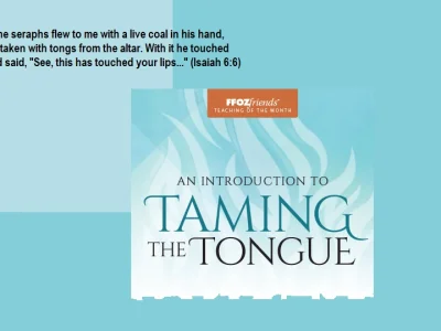 Taming the Tongue