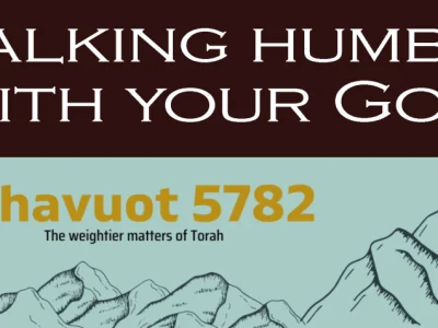 Walking Humbly with Your God