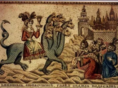 The Woman Riding the Beast